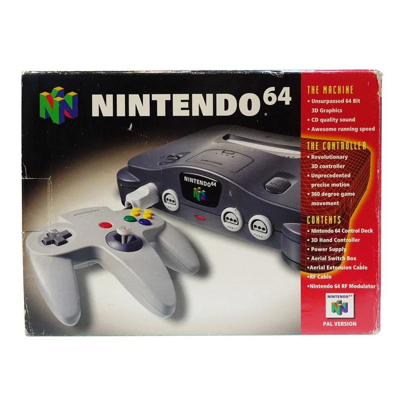 (Pre-Owned) Nintendo 64 Video Game Console - Grey - ريترو